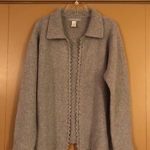 Modern Soul Sweaters - Soft and fuzzy lilac open sweater XL Modern Soul Modern Soul Sweaters - Soft and fuzzy lilac open sweater XL Modern Soul